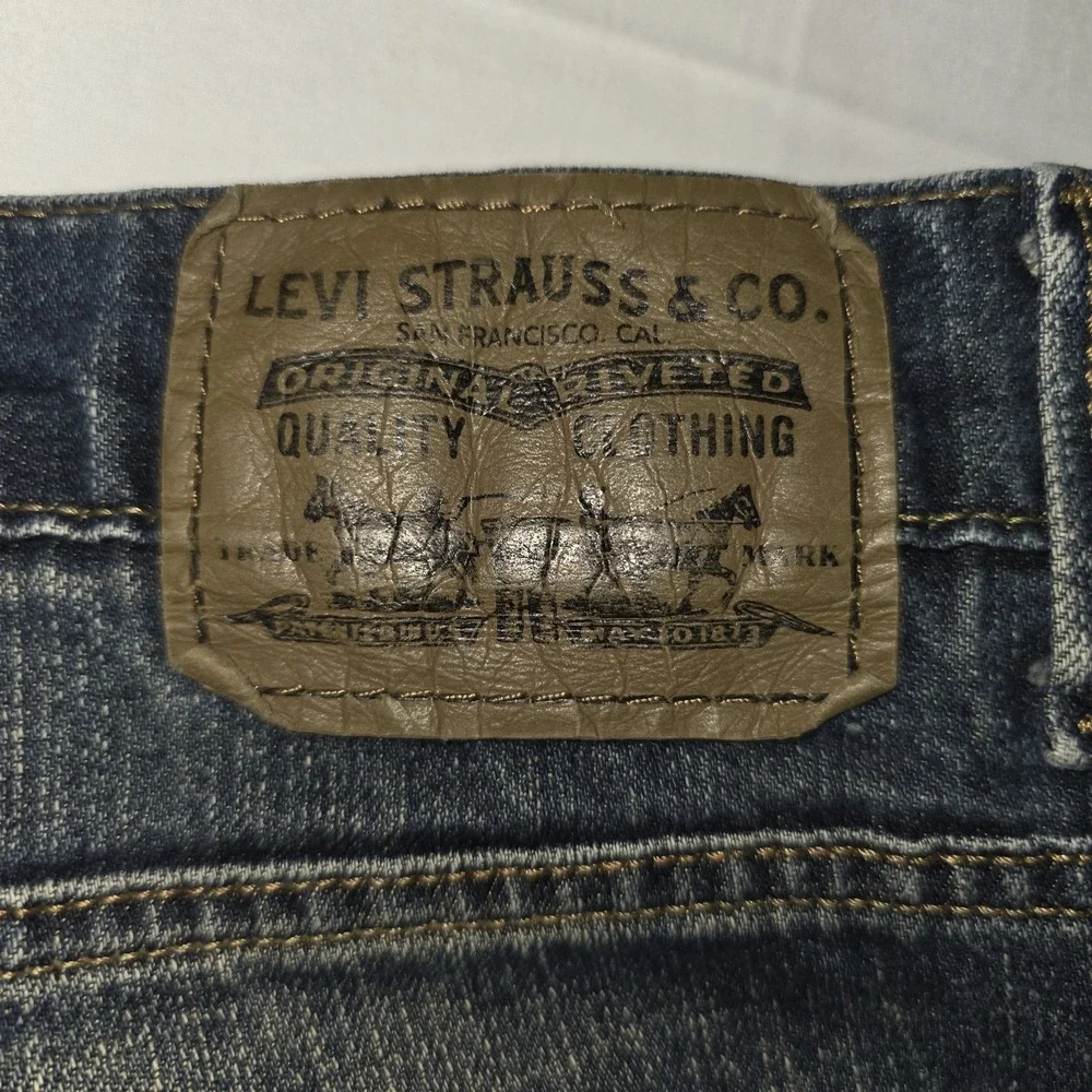 Levi's 511 Skinny Men's Blue Denim Jeans Size 36x30